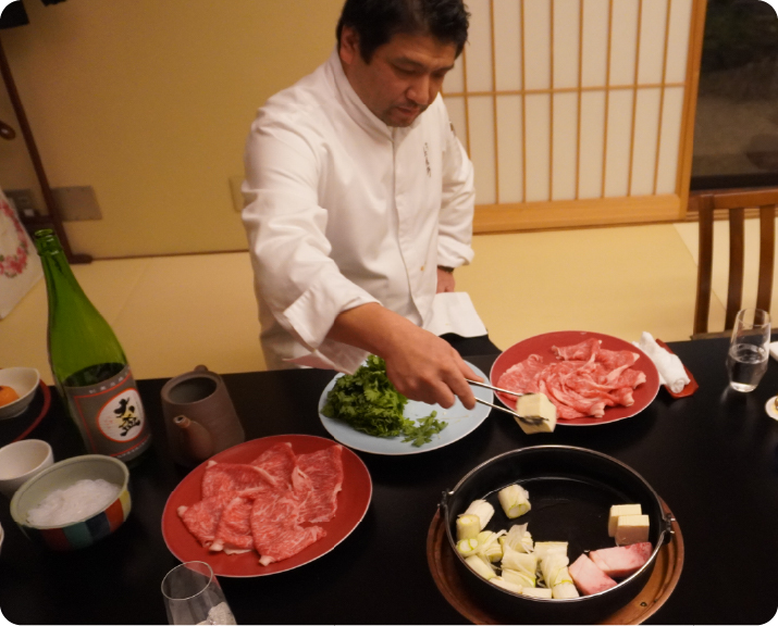 350年の牧野酒造「大盃」を生かしたSAKEプレミアムディナー